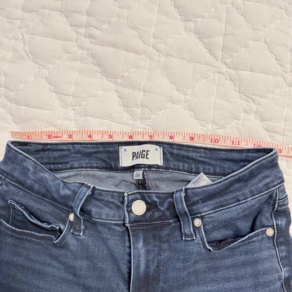 PAIGE Navy Jeans in Size 26 - Picture 12 of 12